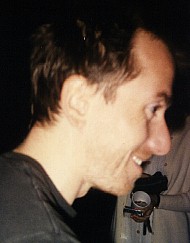 Tim smiling