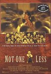Not One Less poster