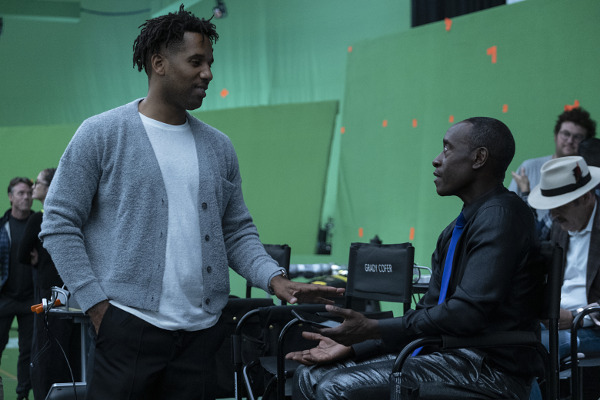 Maverick Carter and Don Cheadle