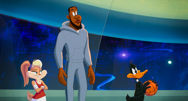 Lola Bunny, LeBron James, Daffy Duck
