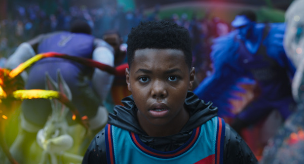 Bugs Bunny, LeBron James, Cedric Joe as Dom James, Nneka Ogwumike as Arachnneka, Damian Lillard as Chronos, Anthony Davis as The Brow